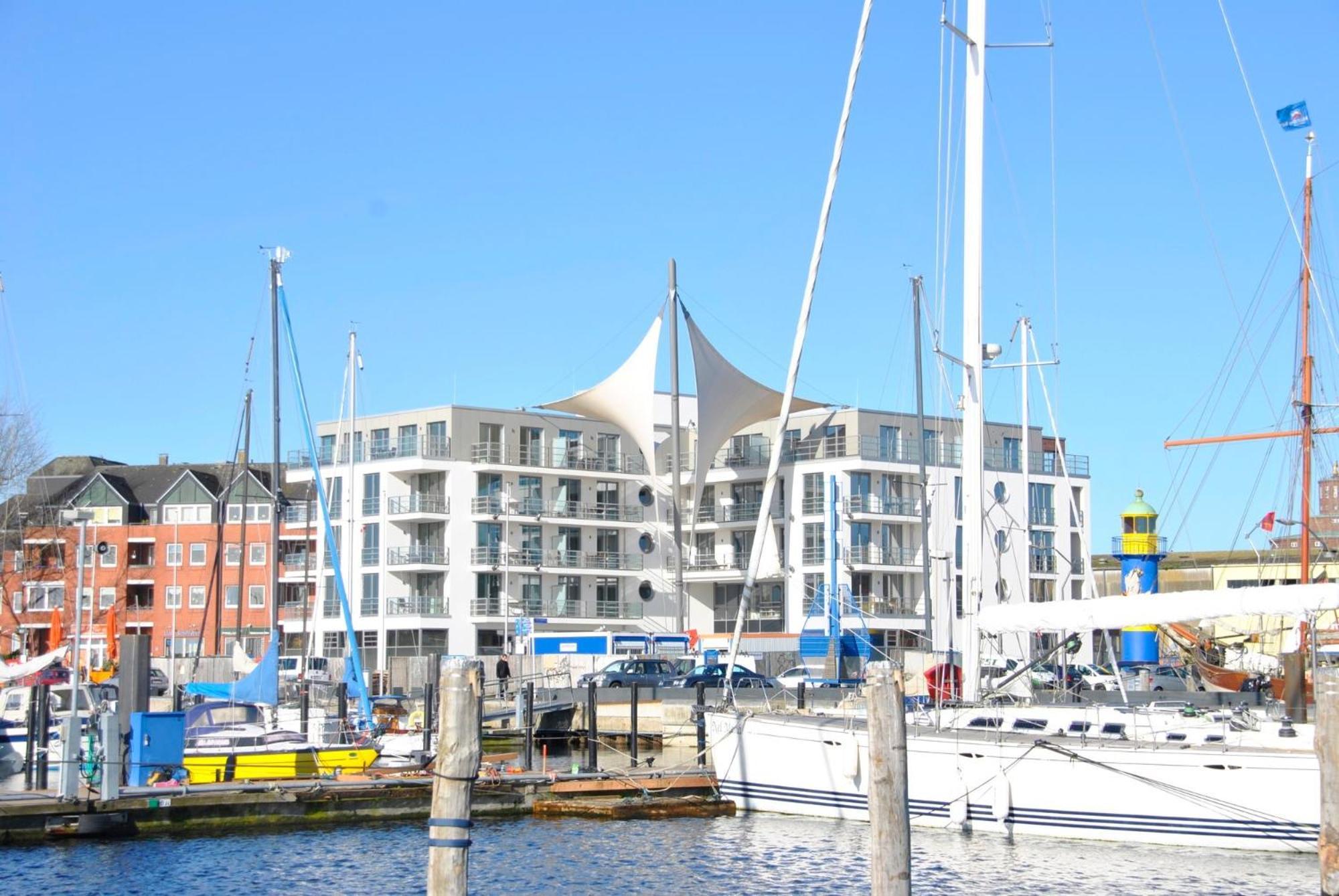 Eckernförde Apartment 42 "Segler", Mit Sauna, Blickrichtung Offene See מראה חיצוני תמונה