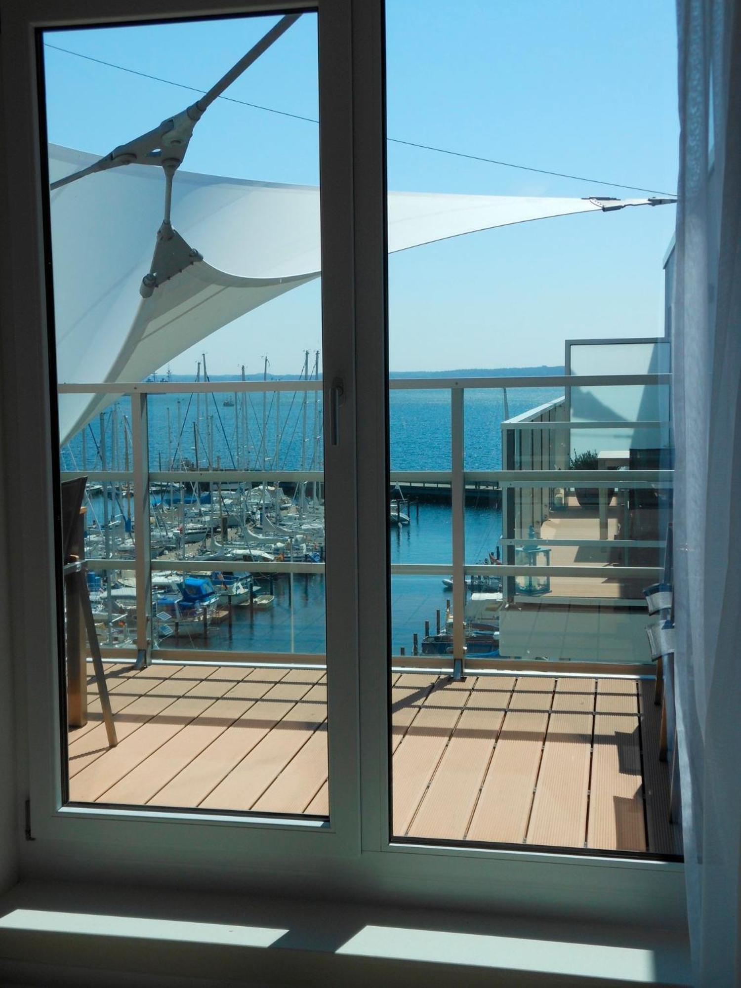 Eckernförde Apartment 42 "Segler", Mit Sauna, Blickrichtung Offene See מראה חיצוני תמונה